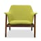 Manhattan Comfort Miller Accent Chair in Green and Walnut AC007-GR - alternate 4